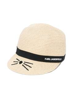 Karl Lagerfeld Kids кепка Choupette Whiskers