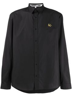 McQ Swallow рубашка с вышивкой Alexander McQueen