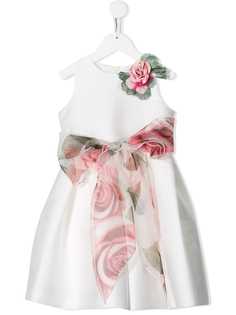 Mimilù декорированное платье с бантом