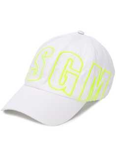 MSGM кепка с неоновым логотипом