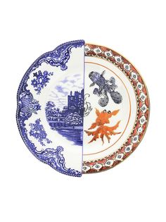 Seletti обеденная тарелка Isaura смешанного дизайна