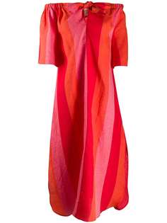 Mara Hoffman платье Kamala с перекрученной деталью
