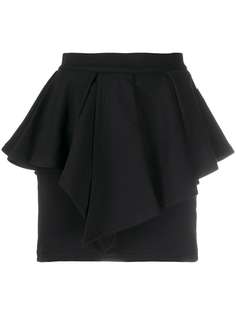Alexandre Vauthier многослойная юбка со складками