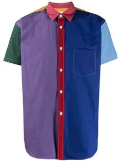 Comme Des Garçons Shirt рубашка в стиле колор-блок