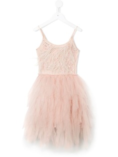 Tutu Du Monde пышное платье Willow Wanderer с перьями