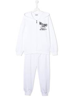 Moschino Kids спортивный костюм с логотипом