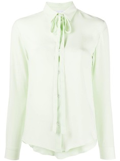 Société Anonyme рубашка с длинными рукавами и завязками