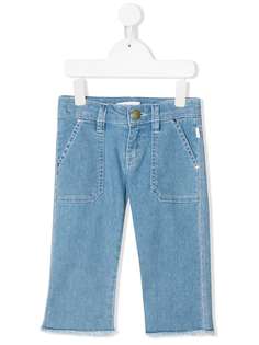 Chloé Kids джинсы прямого кроя с карманами