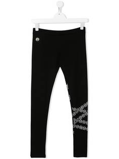 Philipp Plein Junior легинсы с логотипом