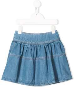 The Marc Jacobs Kids джинсовая расклешенная юбка мини