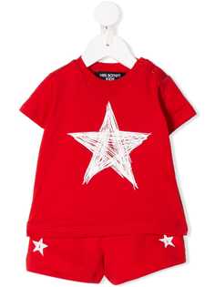 Neil Barrett Kids комплект из футболки и шортов
