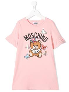 Moschino Kids платье-футболка Toy Bear
