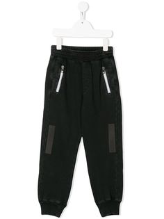 Diesel Kids спортивные брюки прямого кроя