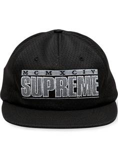 Supreme кепка с логотипом