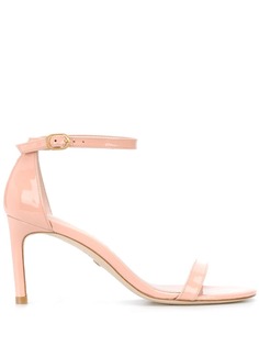 Stuart Weitzman босоножки с пряжкой и открытым носком