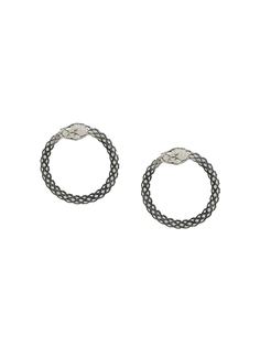 Nove25 серьги-кольца Ouroboros