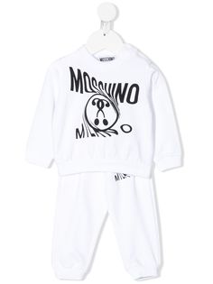 Moschino Kids спортивный костюм с логотипом