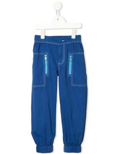 Stella McCartney Kids брюки с карманами на молнии