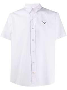 Barbour рубашка с вышитым логотипом