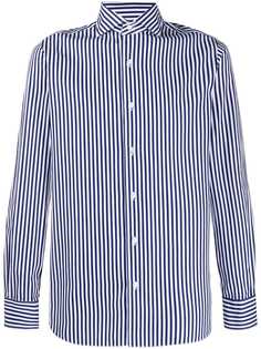 Barba полосатая рубашка строгого кроя