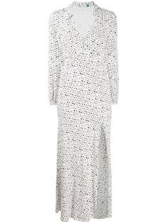 Rixo платье Ruby с графичным принтом