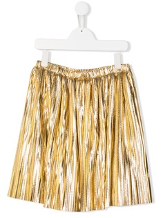Le Gemelline By Feleppa юбка со сборками и эффектом металлик