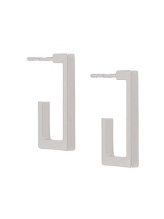 Nove25 прямоугольные серьги