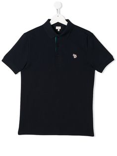 Paul Smith Junior рубашка-поло из ткани пике