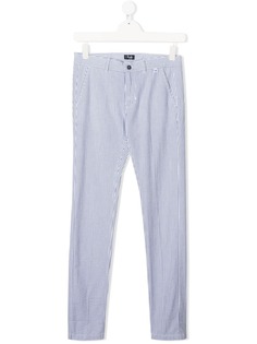 Il Gufo брюки прямого кроя в полоску