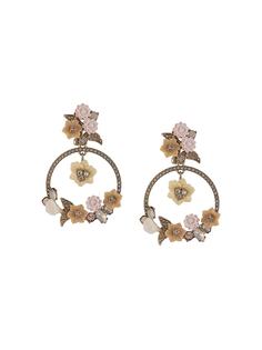 Marchesa серьги-кольца Force Of Nature