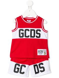 Gcds Kids двухцветный спортивный костюм с логотипом