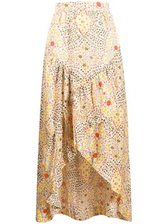 Ba&Sh юбка макси Hall с цветочным принтом