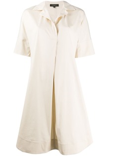 Antonelli поплиновое платье-рубашка
