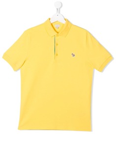 Paul Smith Junior рубашка-поло из ткани пике