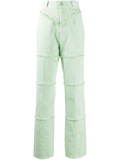 AMBUSH прямые брюки с завышенной талией