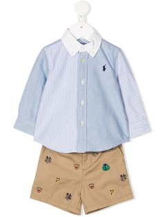 Ralph Lauren Kids комплект из футболки и шортов