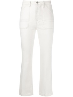 FRAME укороченные джинсы широкого кроя