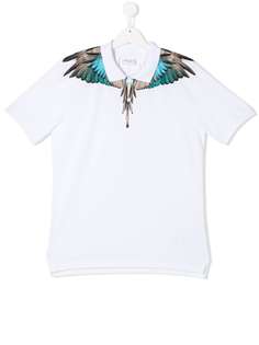 Marcelo Burlon County Of Milan Kids рубашка-поло с принтом