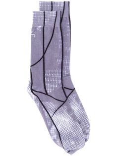 A-COLD-WALL* носки с графичным принтом