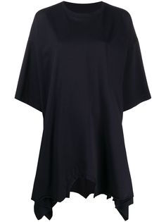 MM6 Maison Margiela платье-футболка асимметричного кроя