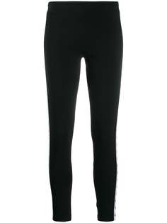 Calvin Klein Jeans легинсы с логотипами на лампасах