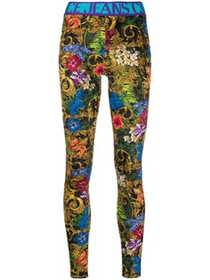 Versace Jeans Couture легинсы с принтом Baroque