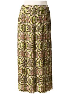 Manning Cartell плиссированная юбка с цветочным принтом