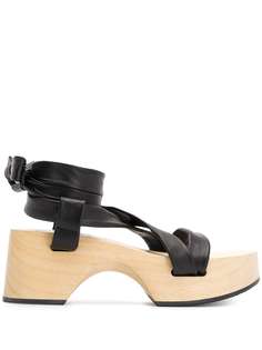 Jil Sander сандалии на платформе