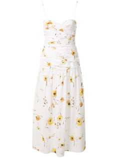 BEC + BRIDGE платье миди Colette с цветочным принтом