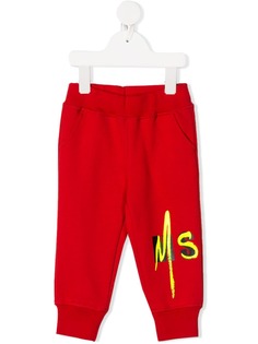 Msgm Kids спортивные брюки с логотипом