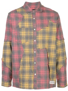 Mostly Heard Rarely Seen клетчатая рубашка Cut Me Up