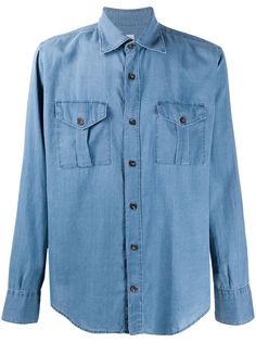 Eleventy рубашка с карманами