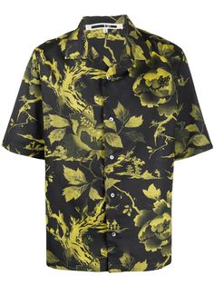 McQ Swallow рубашка с цветочным принтом Alexander McQueen