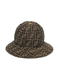 Fendi Kids панама с монограммой FF